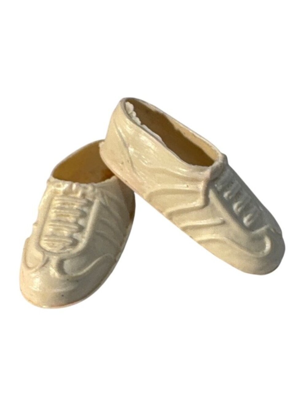 Barbie Francie Skipper White Tennis Shoes Sneakers 1960's